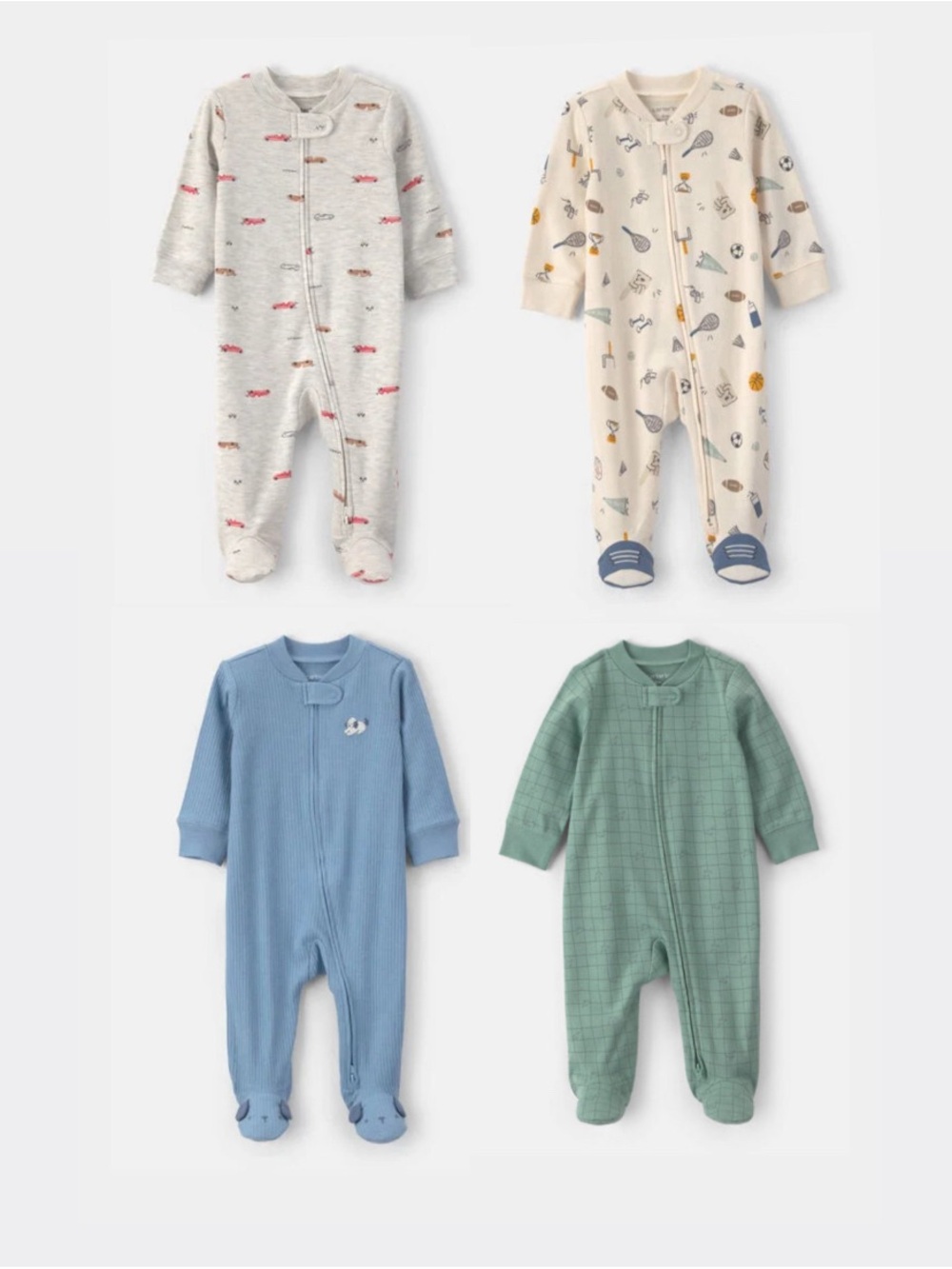 Carter's Baby boy Footed One-Pieces